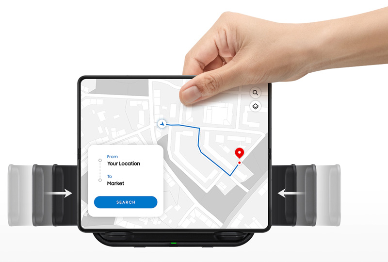 هولدر و شارژر وایرلس اصلی ماشینی سامسونگ - Wireless Car Charger
