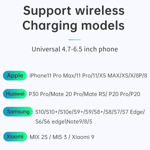 خرید هولدر و شارژر وایرلس 15 وات ماشینی با کابل مک دودو - Mcdodo CH-7620