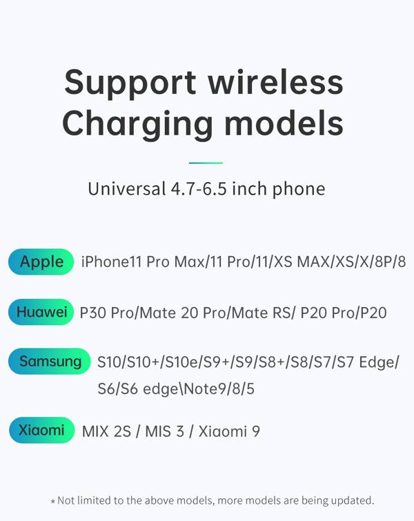 خرید هولدر و شارژر وایرلس 15 وات ماشینی با کابل مک دودو - Mcdodo CH-7620