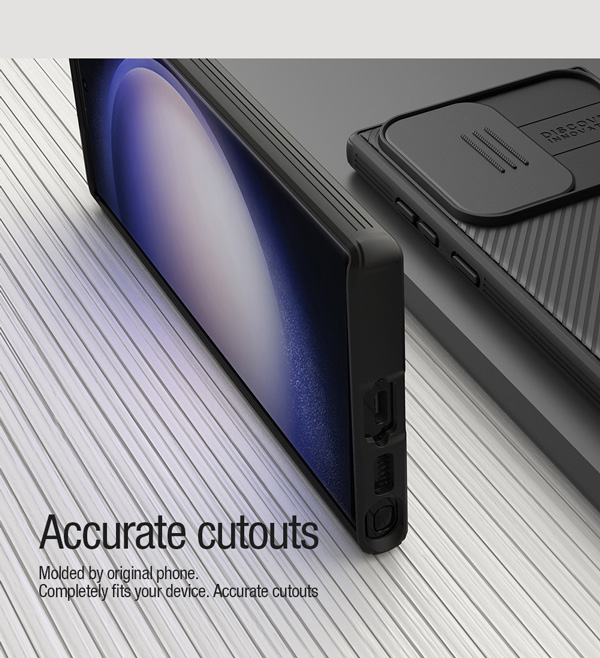 خرید گارد ضد ضربه مگنتی نیلکین Samsung Galaxy S23 Ultra مدل Camshield Pro Magnetic Case