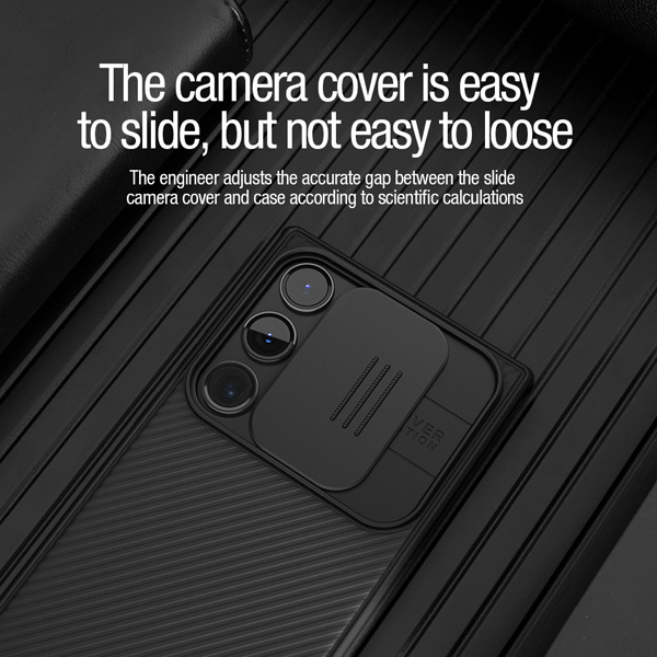 خرید گارد ضد ضربه مگنتی نیلکین Samsung Galaxy S23 Ultra مدل Camshield Pro Magnetic Case