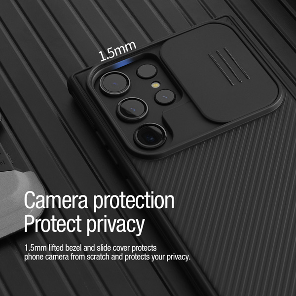 خرید گارد ضد ضربه مگنتی نیلکین Samsung Galaxy S23 Ultra مدل Camshield Pro Magnetic Case