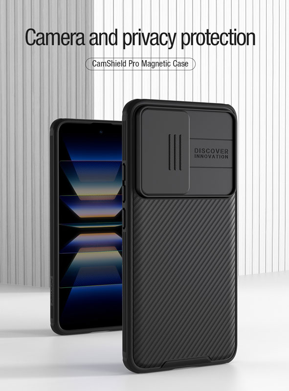 خرید گارد ضد ضربه مگنتی نیلکین Xiaomi Redmi K60 مدل Camshield Pro Magnetic Case