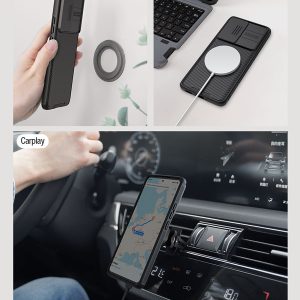 خرید گارد ضد ضربه مگنتی نیلکین Xiaomi Redmi K60 مدل Camshield Pro Magnetic Case