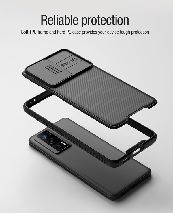 خرید گارد ضد ضربه مگنتی نیلکین Xiaomi Redmi K60 مدل Camshield Pro Magnetic Case