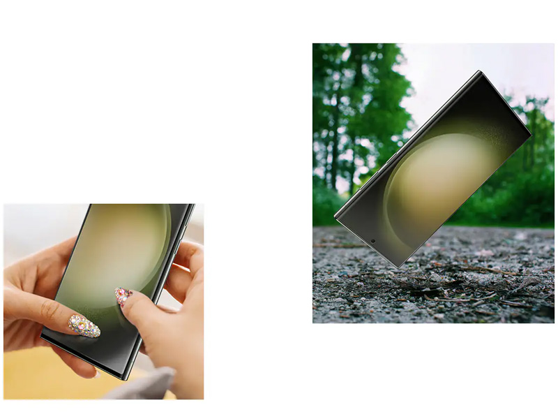 خرید برچسب شفاف اصلی صفحه نمایش Samsung Galaxy S23 Ultra