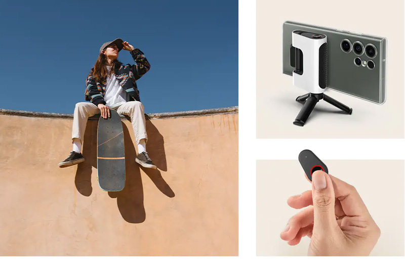 خرید قاب شفاف رینگ استند اصلی Samsung Galaxy S23 Ultra مدل Clear Gadget