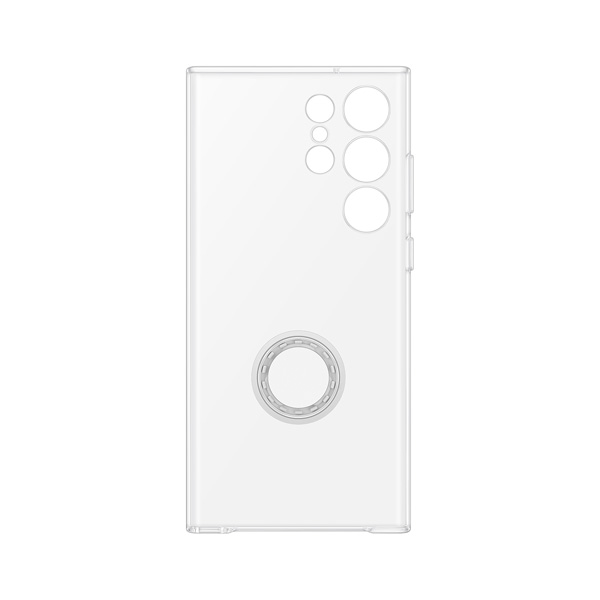 خرید قاب شفاف رینگ استند اصلی Samsung Galaxy S23 Ultra مدل Clear Gadget