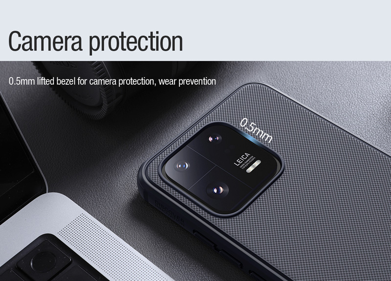 خرید قاب ضد ضربه مگنتی نیلکین Xiaomi 13 Pro مدل Super Frosted Shield Pro Magnetic