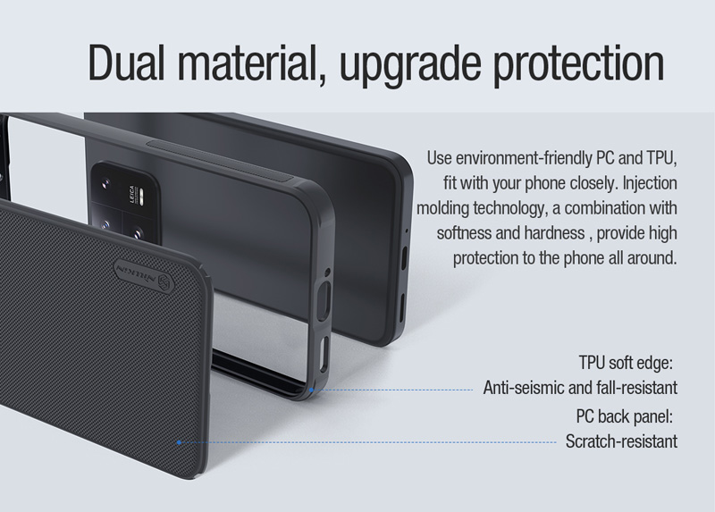 خرید قاب ضد ضربه مگنتی نیلکین Xiaomi 13 مدل Super Frosted Shield Pro Magnetic