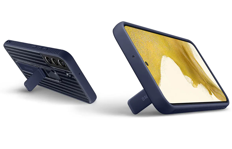 خرید قاب ضد ضربه پایه دار اصلی Samsung Galaxy S22