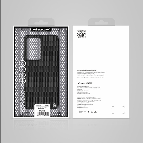 خرید قاب محافظ نیلکین Xiaomi Redmi K60 Pro مدل Textured Case