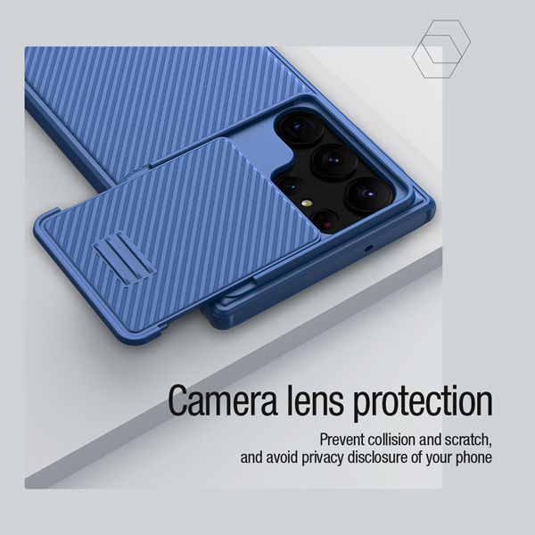 خرید قاب کمشیلد نیلکین Samsung Galaxy S23 Ultra مدل Camshield S  Case