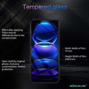 خرید محافظ صفحه نمایش شیشه ای Xiaomi Poco X5 5G مارک نیلکین مدل H Anti-Explosion