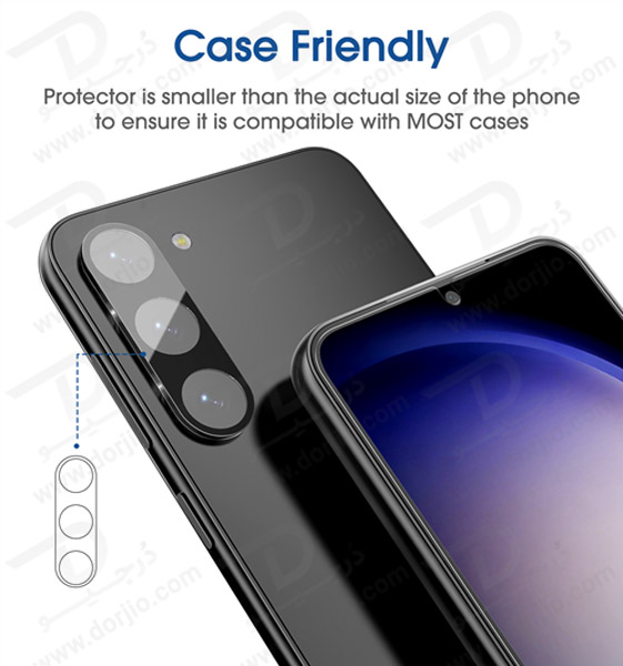 خرید محافظ لنز 9H شیشه ای Samsung Galaxy M14 5G مدل 3D