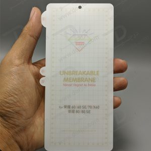 خرید نانو برچسب هیدوروژل شفاف صفحه نمایش Honor 80 مدل Unbreakable Hydrogel