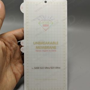 خرید نانو برچسب شفاف صفحه نمایش Samsung Galaxy S22 Ultra مدل Unbreakable