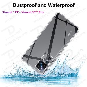 خرید کریستال کاور شفاف فریم ژله‌ ای Xiaomi 12T