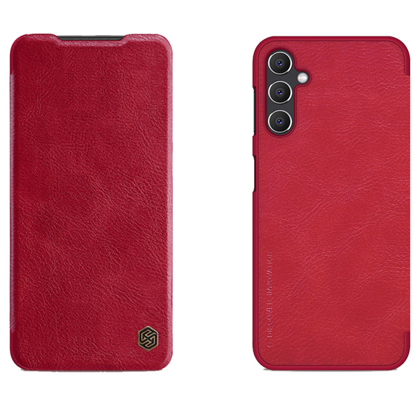 خرید کیف چرمی نیلکین Samsung Galaxy M14 5G مدل Qin Case