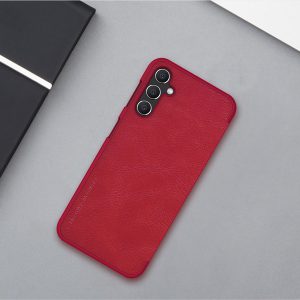 خرید کیف چرمی نیلکین Samsung Galaxy M14 5G مدل Qin Case