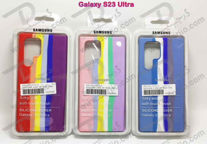 خرید گارد سیلیکونی آبرنگی Samsung Galaxy S23 Ultra