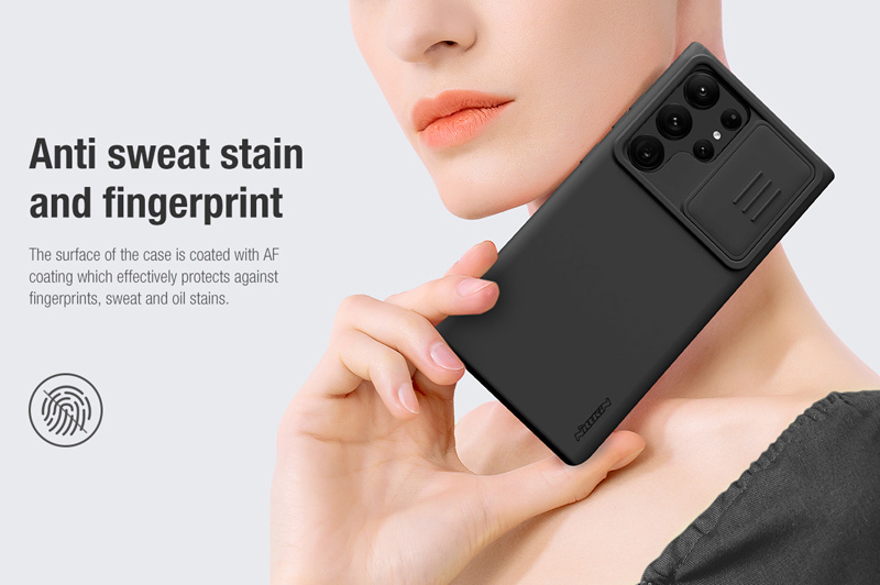 خرید گارد سیلیکونی مگنتی Samsung Galaxy S23 Ultra مارک نیلکین مدل CamShield Silky Magnetic Silicone