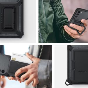 گارد ضد ضربه رینگ استند اصلی Samsung Galaxy S23 مدل Rugged Gadget