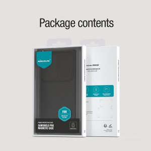 خرید گارد ضد ضربه مگنتی نیلکین Samsung Galaxy S23 Ultra مدل Camshield Pro Magnetic Case