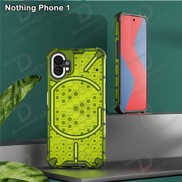 خرید گارد ضد ضربه هیبریدی Nothing Phone 1 مدل Honeycomb