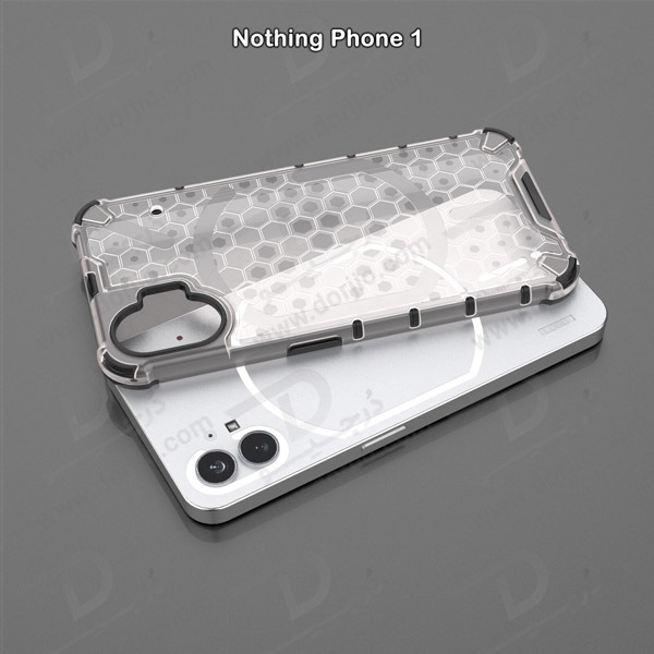 خرید گارد ضد ضربه هیبریدی Nothing Phone 1 مدل Honeycomb