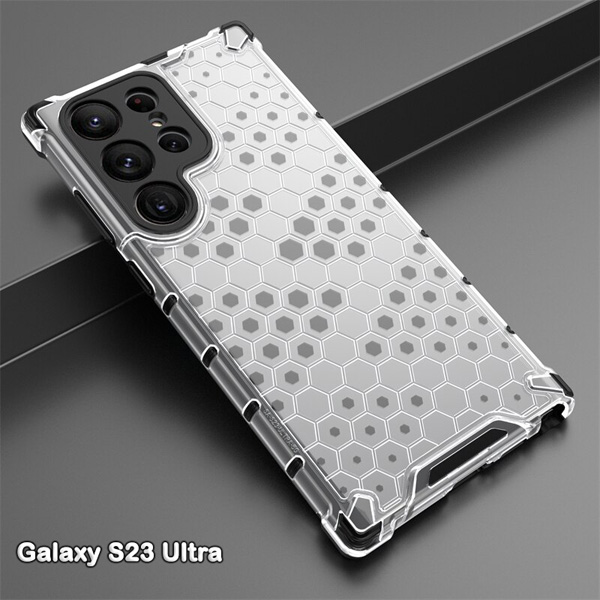 خرید گارد ضد ضربه هیبریدی Samsung Galaxy S23 Ultra مدل Honeycomb