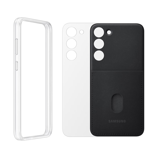 قاب محافظ دو لایه اصلی Samsung Galaxy S23 مدل جا کارتی Frame Case