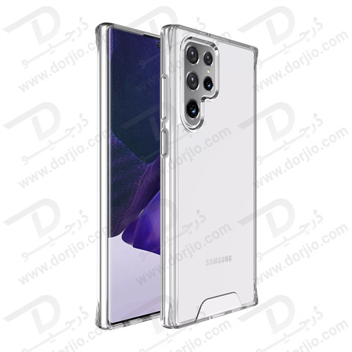 خرید پلکسی کاور شفاف Samsung Galaxy S23 Ultra مارک Space
