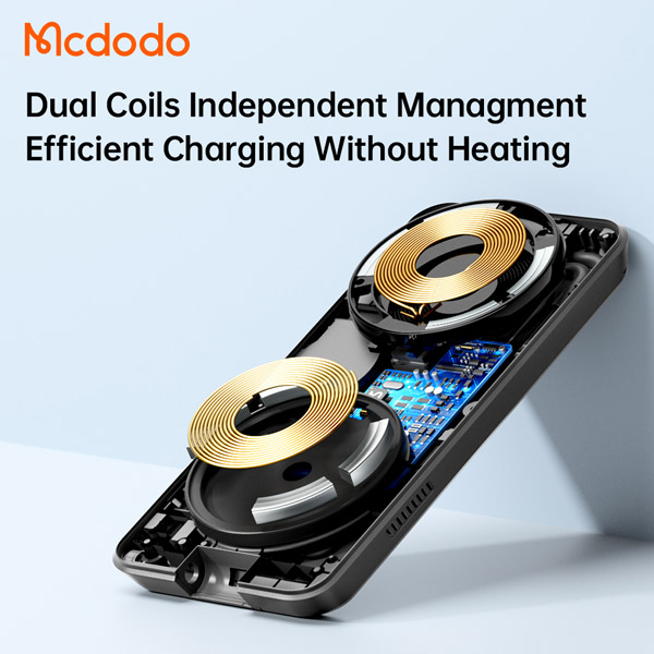 خرید استند شارژر وایرلس مگنتی سه کاره 25 وات مک‌ دودو مدل Mcdodo CH-115