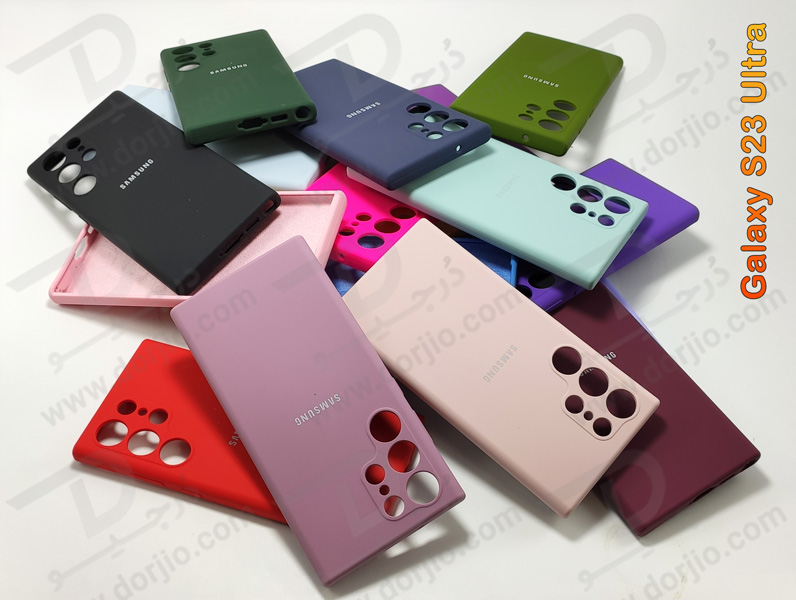خرید قاب محافظ سیلیکونی اصلی Samsung Galaxy S23 Ultra