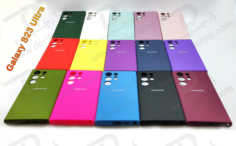 خرید قاب محافظ سیلیکونی اصلی Samsung Galaxy S23 Ultra
