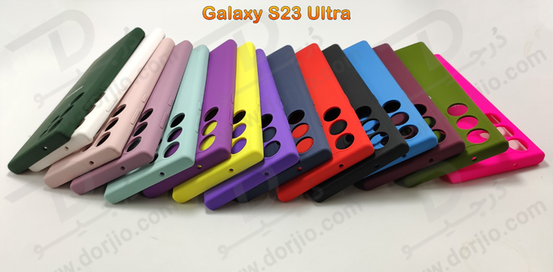 خرید قاب محافظ سیلیکونی اصلی Samsung Galaxy S23 Ultra
