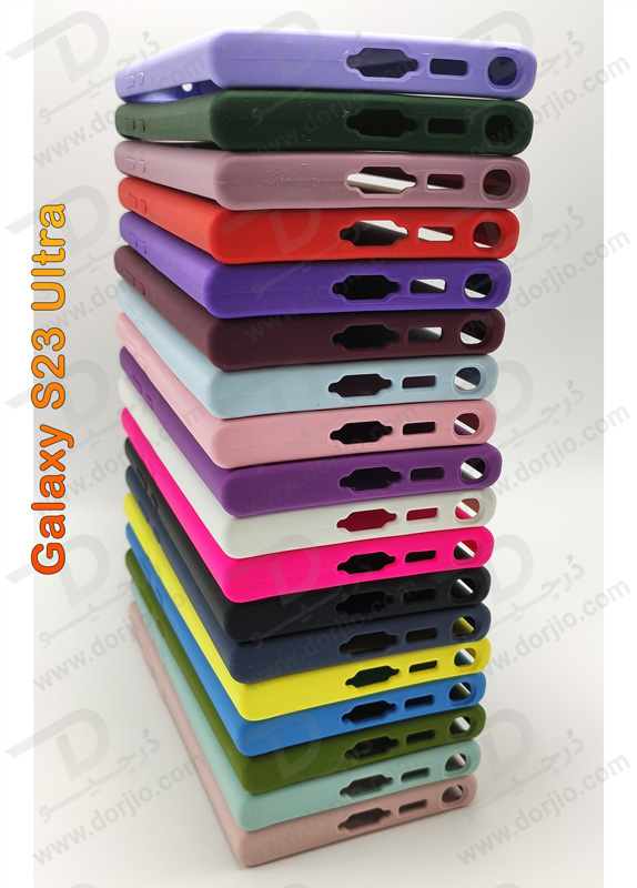 خرید قاب محافظ سیلیکونی اصلی Samsung Galaxy S23 Ultra