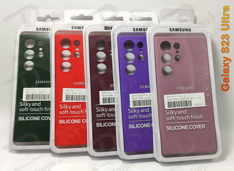 خرید قاب محافظ سیلیکونی اصلی Samsung Galaxy S23 Ultra