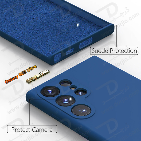 خرید قاب محافظ سیلیکونی اصلی Samsung Galaxy S23 Ultra
