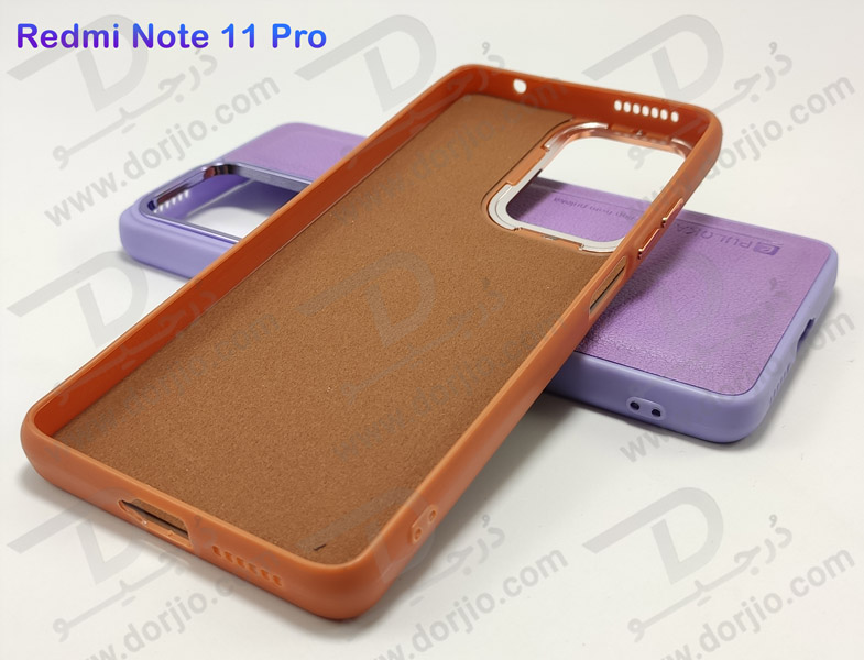 خرید قاب چرمی Xiaomi Redmi Note 11 Pro مارک PULOKA