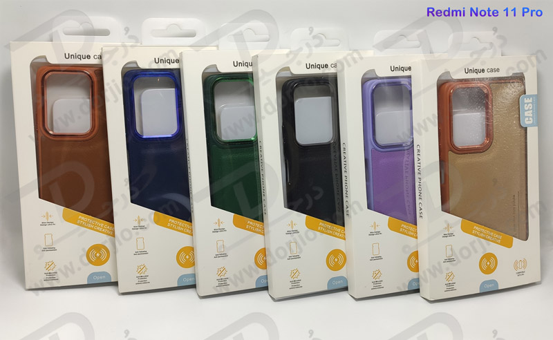 خرید قاب چرمی Xiaomi Redmi Note 11 Pro مارک PULOKA
