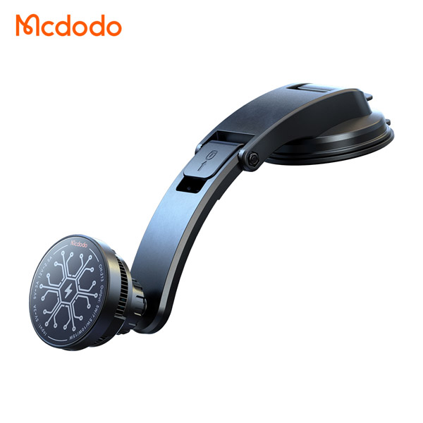 خرید هولدر و شارژر وایرلس مگنتی فن دار 15 وات ماشینی با کابل مک دودو - Mcdodo CH-2130