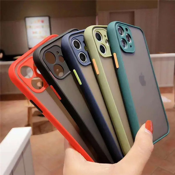 خرید پلکسی کاور مات با محافظ دوربین iPhone 12 Mini