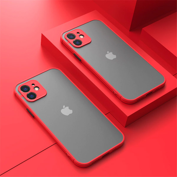 خرید پلکسی کاور مات با محافظ دوربین iPhone 12 Mini