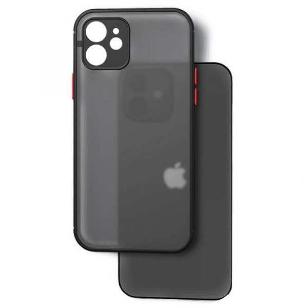خرید پلکسی کاور مات با محافظ دوربین iPhone 12 Mini