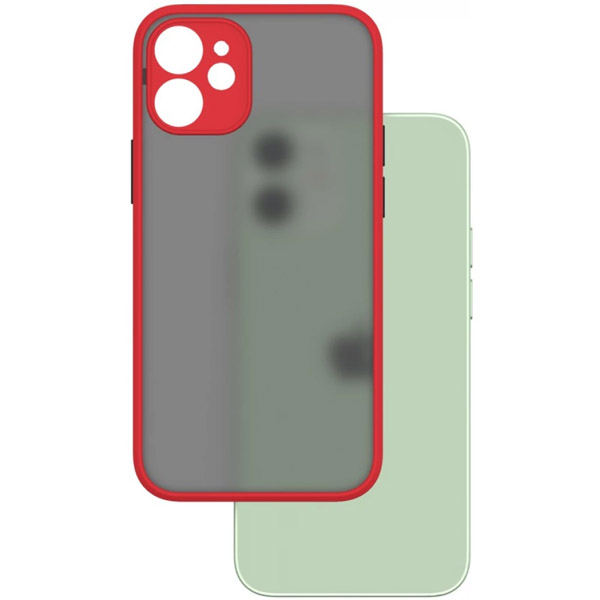 خرید پلکسی کاور مات با محافظ دوربین iPhone 12 Mini