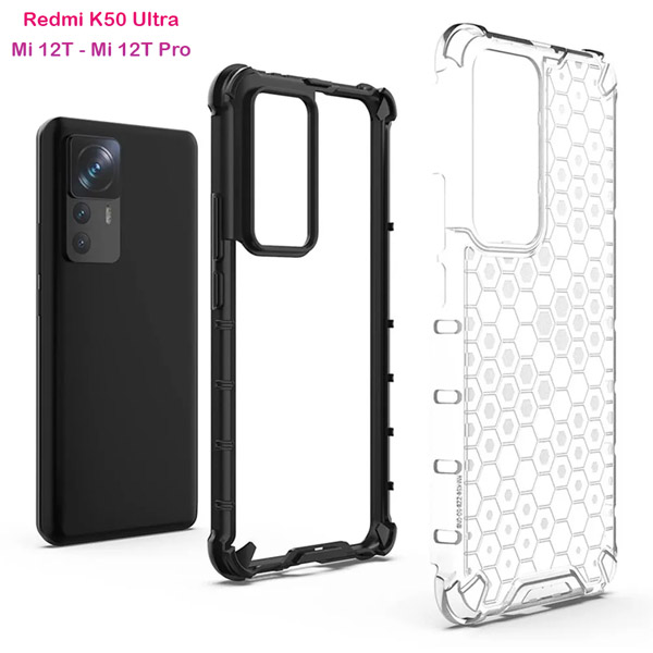 خرید گارد ضد ضربه هیبریدی Xiaomi Redmi K50 Ultra مدل Honeycomb