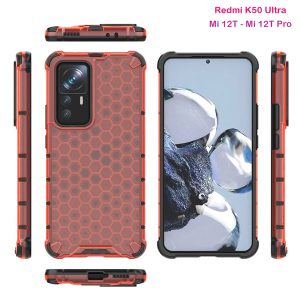 خرید گارد ضد ضربه هیبریدی Xiaomi Redmi K50 Ultra مدل Honeycomb