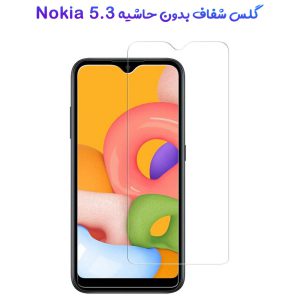 گلس شفاف بدون حاشیه Nokia 5.3